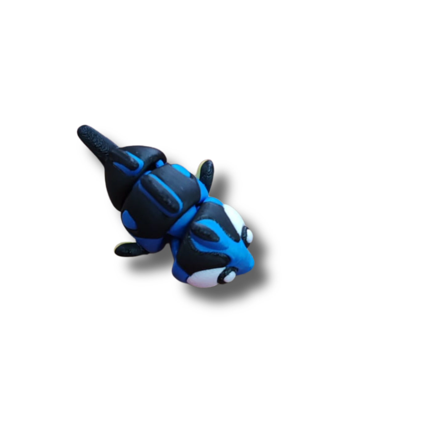 Articulated Dory ocean toy in swimming pose