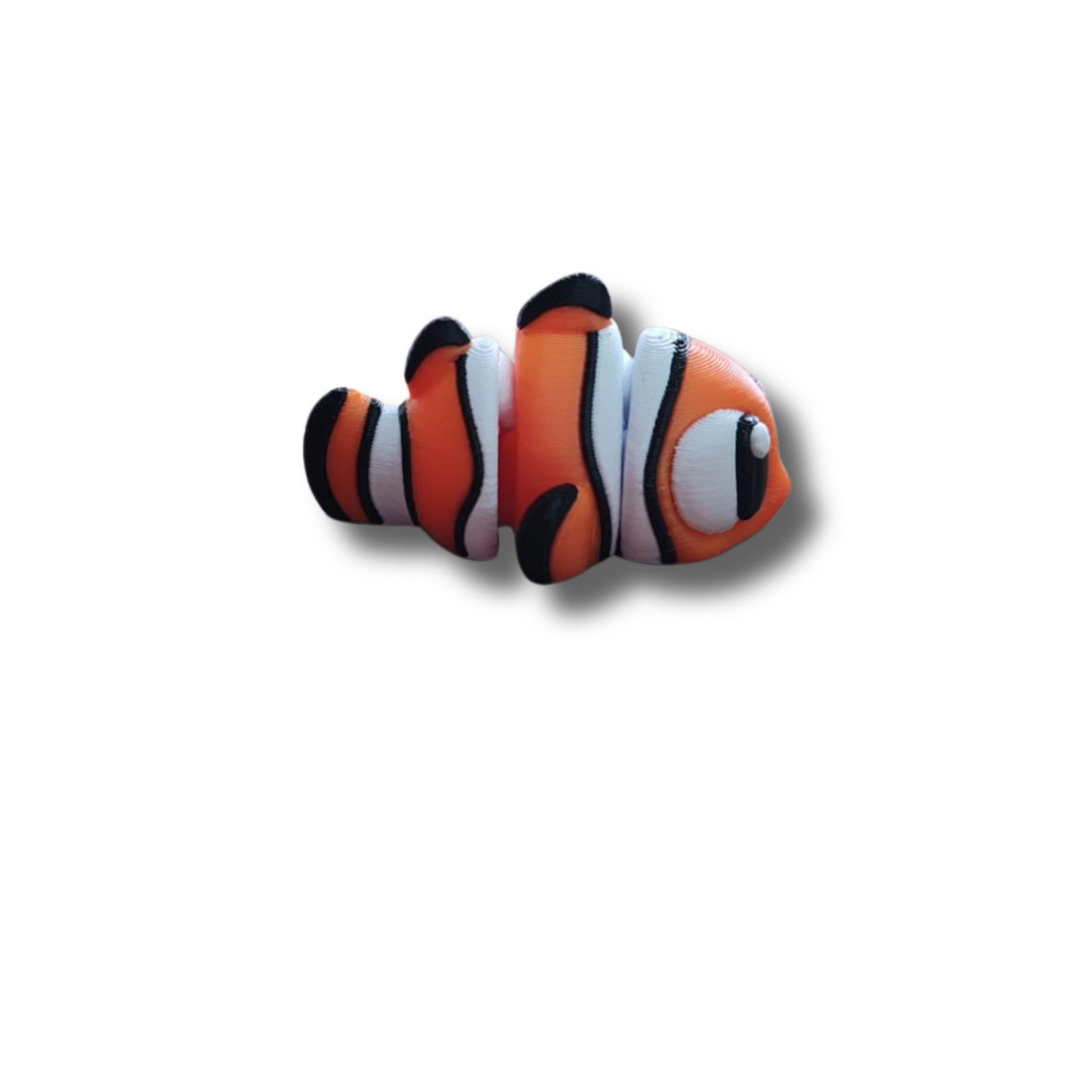 Articulated Nemo ocean toy showing joint movement