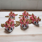 Fantasy Dragon Trio – 3D Printed Cute Articulated Fidget Dragons (3 Pack)