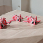 Mystical Dragon Trio – 3D Printed Cute Articulated Fidget Dragons (3 Pack)