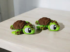 Sea Squad 3-Pack – 3D Printed Clownfish, Blue Fish & Sea Turtle – view 3