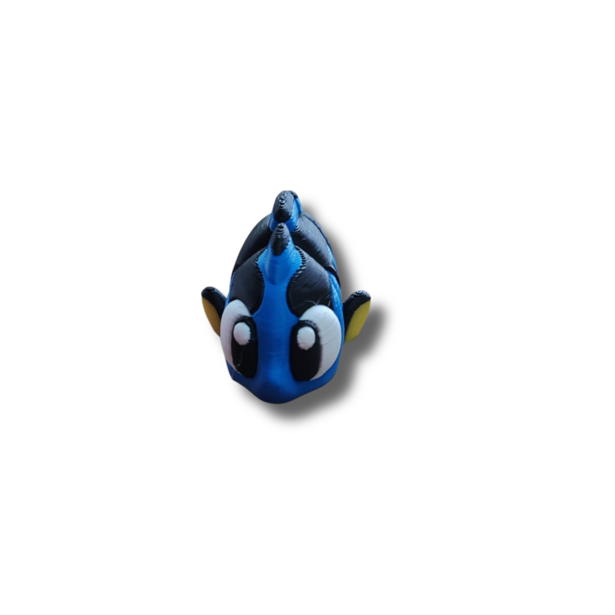 Dory fish collectible showing articulated body segments