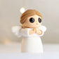 White flexible angel figurine with wings