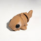 Gray flexible catfish figurine with whiskers