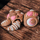 3D Printed Dessert Turtle Trio – Articulated Fidget Turtles (3 Pack)