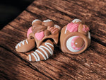 3D Printed Dessert Turtle Trio – Articulated Fidget Turtles (3 Pack)