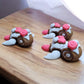 3D Printed Dessert Turtle Trio – Articulated Fidget Turtles (3 Pack)