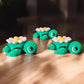 3D Printed Floral Turtle Trio – Articulated Fidget Turtles (3 Pack)