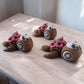 3D Printed Dessert Turtle Trio – Articulated Fidget Turtles (3 Pack)