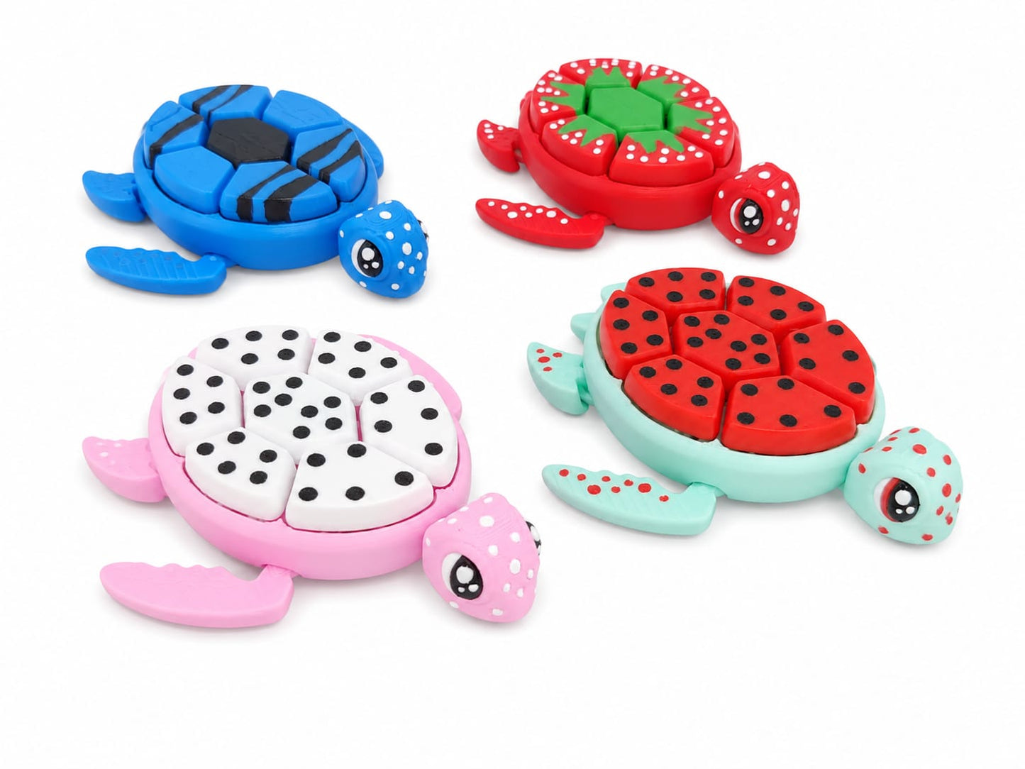 Clicker Turtle Keychain – Mechanical Fidget
