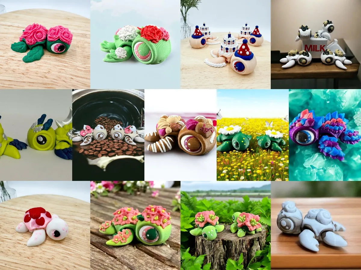 🐢 ARTICULATED TURTLES