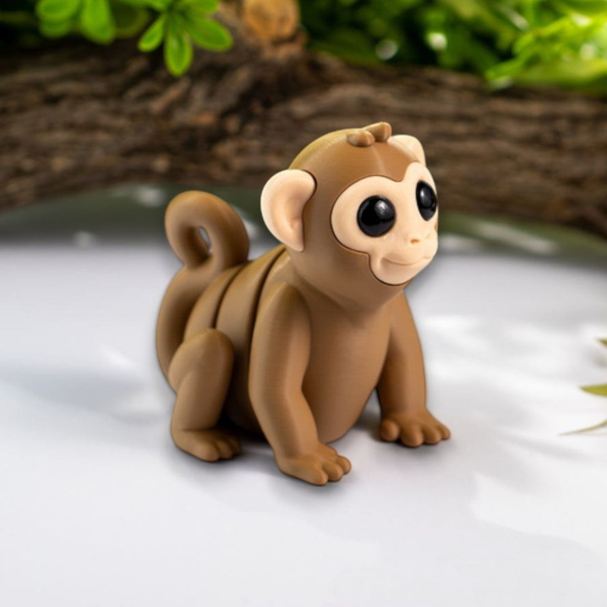 FlexiFriends™ Wild Animals Mini 3D Printed Flexible Figurines — detail shot, PrintWorx3D South Africa