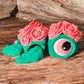 3D Printed Floral Turtle Trio – Articulated Fidget Turtles (3 Pack)