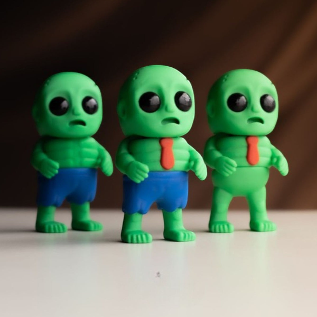 FlexiFriends™ Characters Mini 3D Printed Flexible Figurines — detail shot, PrintWorx3D South Africa