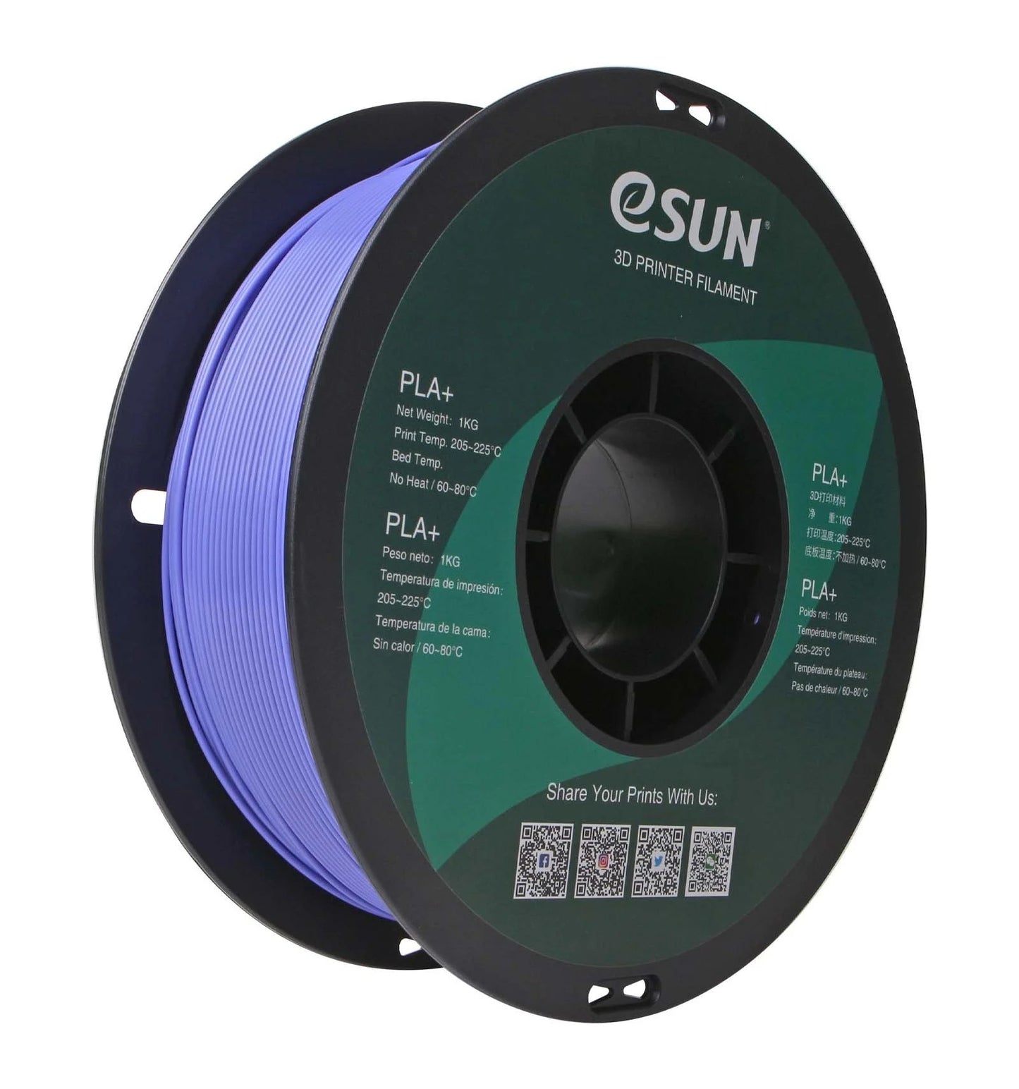eSun PLA+ Filament – 1.75mm – 1kg