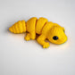 Green flexible gecko lizard figurine